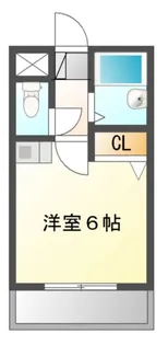 グラシュジュール【2階】の間取り