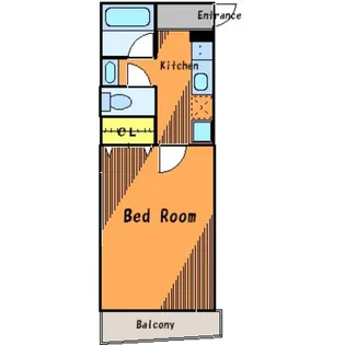 ヴェルステージ蒲田【8階】の間取り
