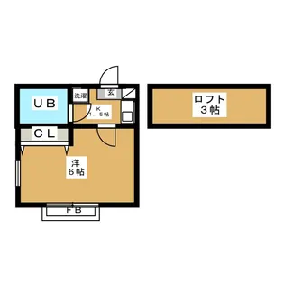 ファミールアマノ【2階】の間取り