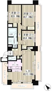 リーラ文京本駒込【11階】の間取り