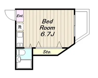 リベラルハイツ2【3階】の間取り