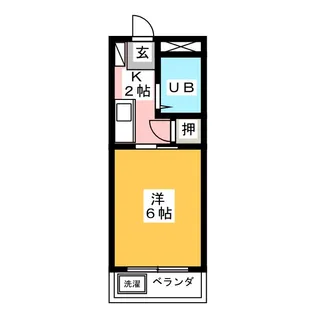 パーセル【2階】の間取り