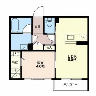 ソレイユ ルヴァン【1階】の間取り