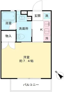 メゾンさくら【2階】の間取り