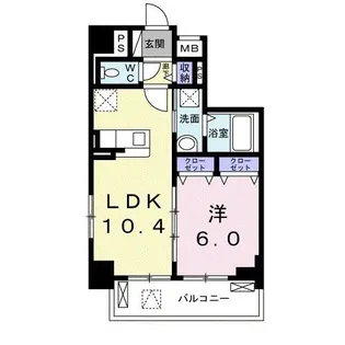 クラシェス深江【2階】の間取り