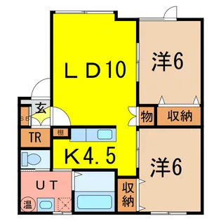 アルト19【1階】の間取り