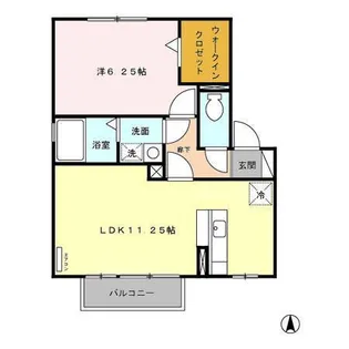 ベラビスタ【2階】の間取り