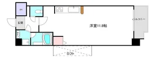 グランドポレストーネ大手町弐番館【2階】の間取り