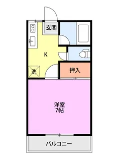 サンパレス本所【2階】の間取り