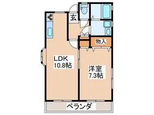 ハイムU【2階】の間取り
