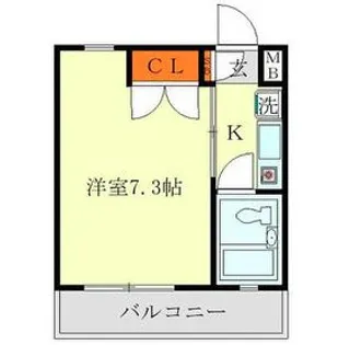 グレース大倉山【3階】の間取り