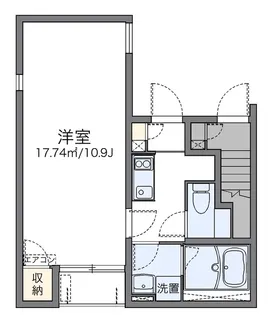 エスペランサ【1階】の間取り