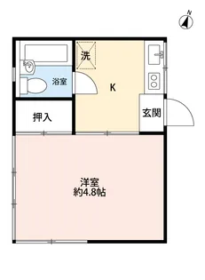 第1アワシマ【2階】の間取り