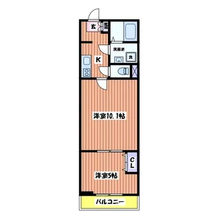エクセラン柴崎町【1階】の間取り