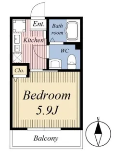 グローリオ【3階】の間取り