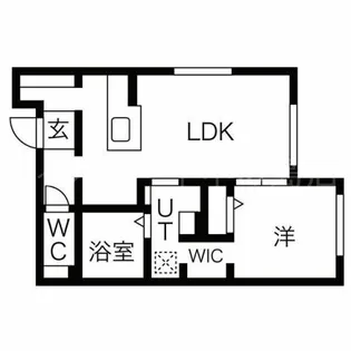 Next Ave.TSUKISAMU(ネクストアベニューツキサム)【3階】の間取り