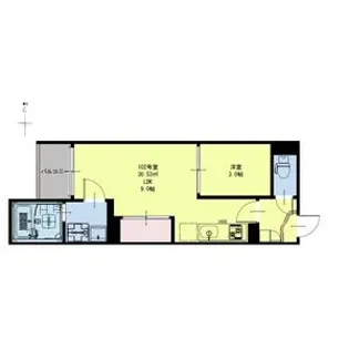 REGALEST R 卸町【2階】の間取り