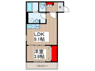 アニーサ・ケー【3階】の間取り