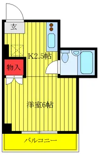 林田ビル【3階】の間取り