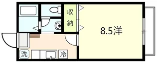 コートドゥーレ【1階】の間取り