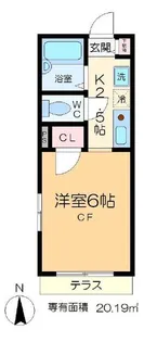 メゾンSAKI【1階】の間取り