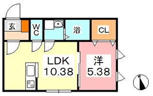Sarah【1階】の間取り