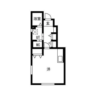 レフィナードさくら久田【1階】の間取り
