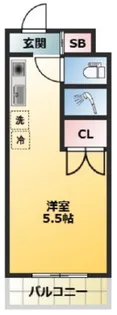 サンハイム西落合【3階】の間取り
