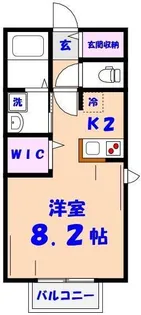 トリアノン真間【2階】の間取り