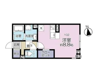 il solana【1階】の間取り