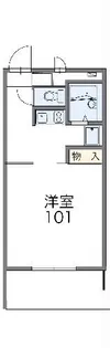 レオパレスガーデン【1階】の間取り