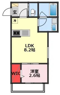 KLEIS南柏II【1階】の間取り