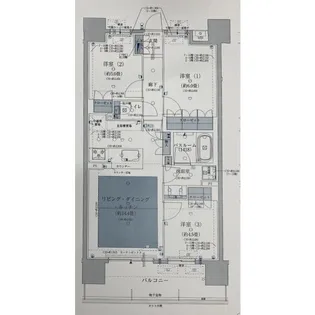 オープンレジデンシア名古屋駅太閤通【6階】の間取り