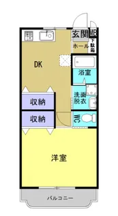 ユーミーSUZUKI【4階】の間取り