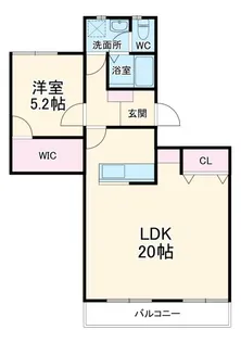 Re・vive景の宮【1階】の間取り