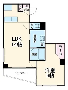 パールナッツ【5階】の間取り