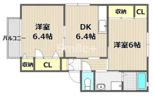 シャーメゾン中仙道【2階】の間取り