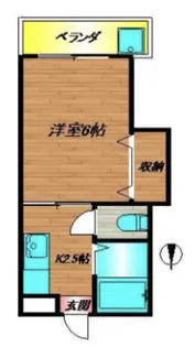 サンピュアーパレス【3階】の間取り