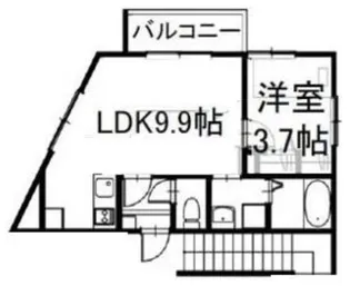 LotusGranMatsudo(ロータスグラン松戸)【3階】の間取り
