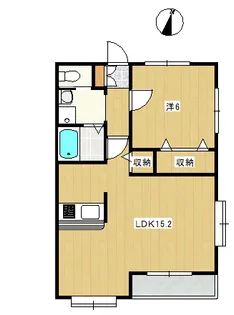 フレシール【1階】の間取り