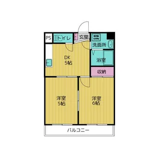 ハイツ綾瀬【3階】の間取り