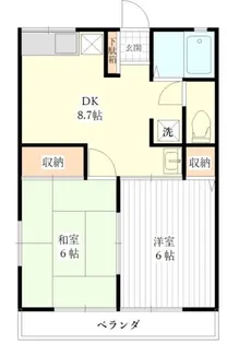 セルティア224【2階】の間取り