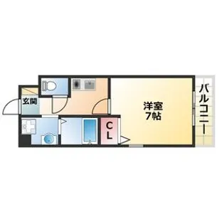 サンシャイン白菊【1階】の間取り