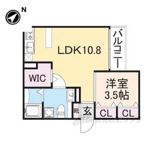 J.Qualior学園前【1階】の間取り