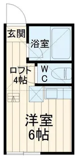 ユナイト南太田メアリーアーデン【1階】の間取り