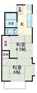 丸栄荘【1階】の間取り