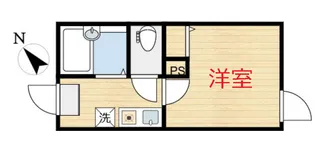ラフィネ雑色【2階】の間取り