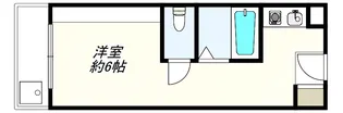 ワイズレジデンス泉大津【2階】の間取り
