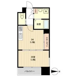 La Douceur片平【4階】の間取り