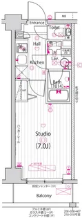 ガーラ・プレシャス横浜西谷【5階】の間取り